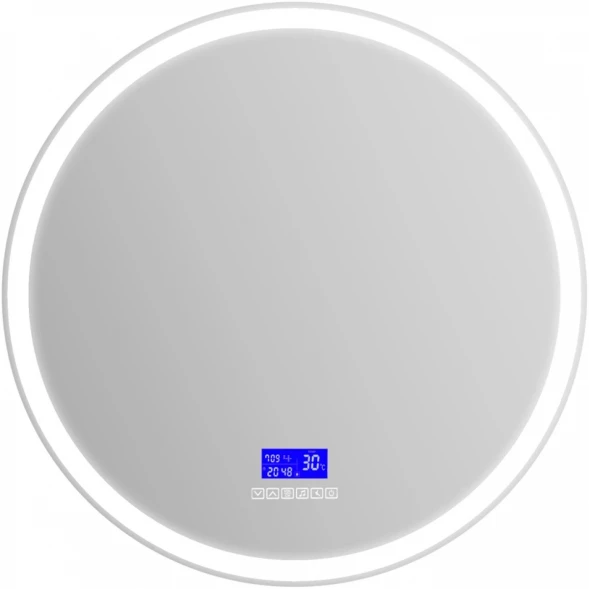 Зеркало 80x80 см BelBagno SPC-RNG-800-LED-TCH-RAD