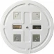 Зеркало 80x80 см BelBagno SPC-RNG-800-LED-TCH-RAD