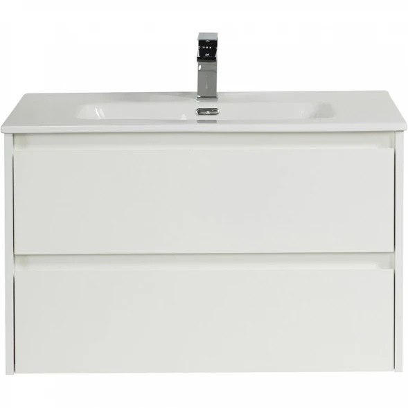 Тумба Bianco Opaco 80 см BelBagno Kraft KRAFT-800-2C-SO-BO