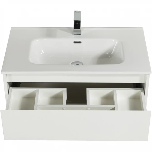 Тумба Bianco Opaco 80 см BelBagno Kraft KRAFT-800-2C-SO-BO