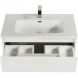 Тумба Bianco Opaco 80 см BelBagno Kraft KRAFT-800-2C-SO-BO