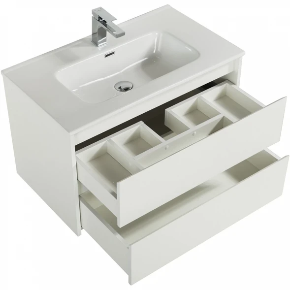 Тумба Bianco Opaco 80 см BelBagno Kraft KRAFT-800-2C-SO-BO