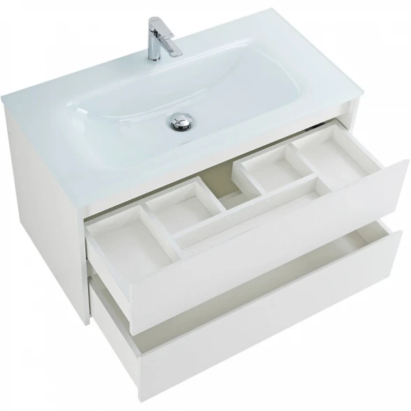 Тумба Bianco Opaco 80 см BelBagno Kraft KRAFT-800-2C-SO-BO