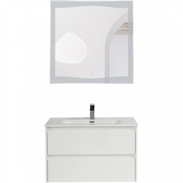 Тумба Bianco Opaco 80 см BelBagno Kraft KRAFT-800-2C-SO-BO
