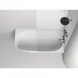 Ванна из литьевого мрамора Salini S-Sense Sofia Corner 102514G 170x85 см R, белый глянец