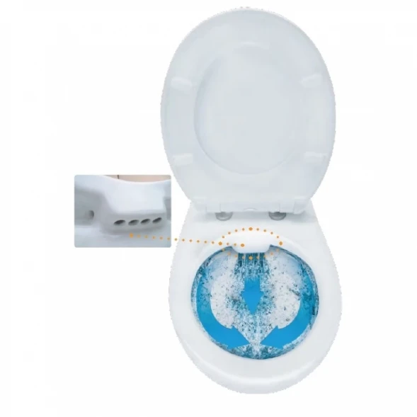 Унитаз подвесной BelBagno Prospero BB507B безободковый, белый