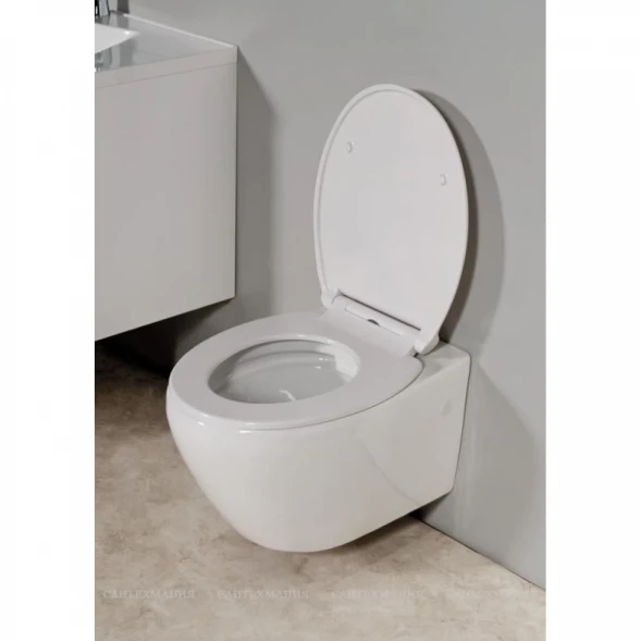 Унитаз подвесной BelBagno Prospero BB507B безободковый, белый