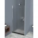 Душевая дверь 80 см BelBagno UNO-B-1-80-P-Cr текстурное стекло