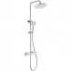 Душевая система Wonzon &amp; Woghand Stay 1 WW-B3051-A-CR 230 мм, с термостатом, хром