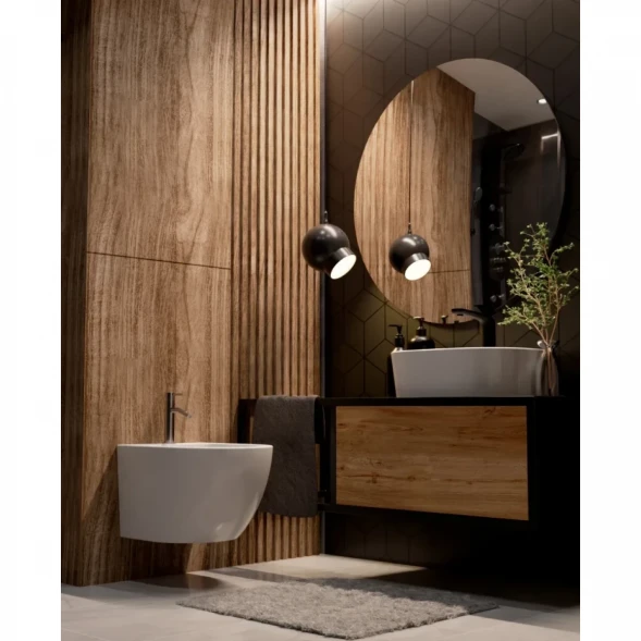 Смеситель для биде AQUAme Siena AQM6216CR без донного клапана, хром