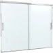 Шторка на ванну Cezares Tandem Soft TANDEM-SOFT-VF-2-180/145-P-Cr 180 см, профиль хром, стекло текстурное