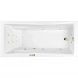 Акриловая ванна Whitecross Palace 0104.170075.100.SMART.GL 169,5x75 см, с гидромассажем, белый