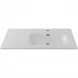 Раковина BelBagno BB1000ETL-R 101x46,5 см R, накладная, белый