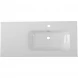 Раковина BelBagno BB1000ETL-R 101x46,5 см R, накладная, белый