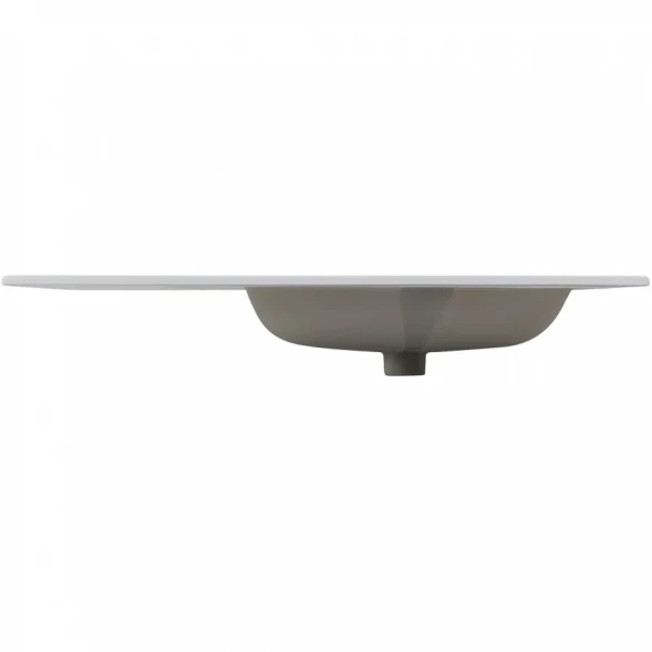 Раковина BelBagno BB1000ETL-R 101x46,5 см R, накладная, белый
