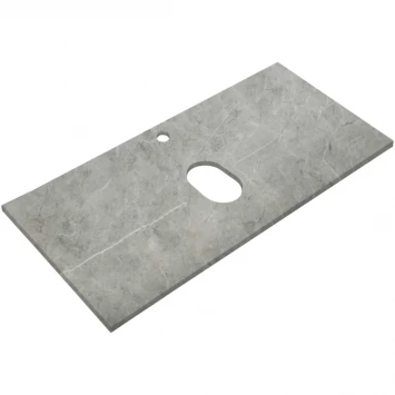 Столешница 100 см Marmo Grigio Lucido Belbagno KEP-100-MGL