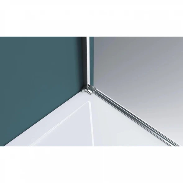 Душевая дверь 120 см BelBagno Kraft KRAFT-B-12-60/60-C-Cr-L прозрачное