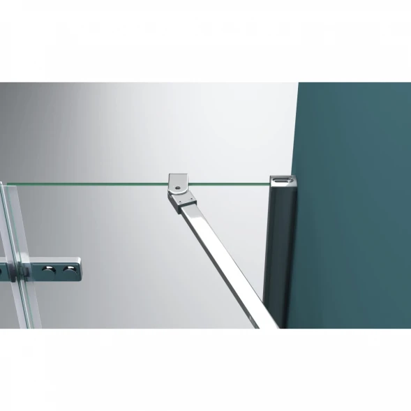 Душевая дверь 120 см BelBagno Kraft KRAFT-B-12-60/60-C-Cr-L прозрачное
