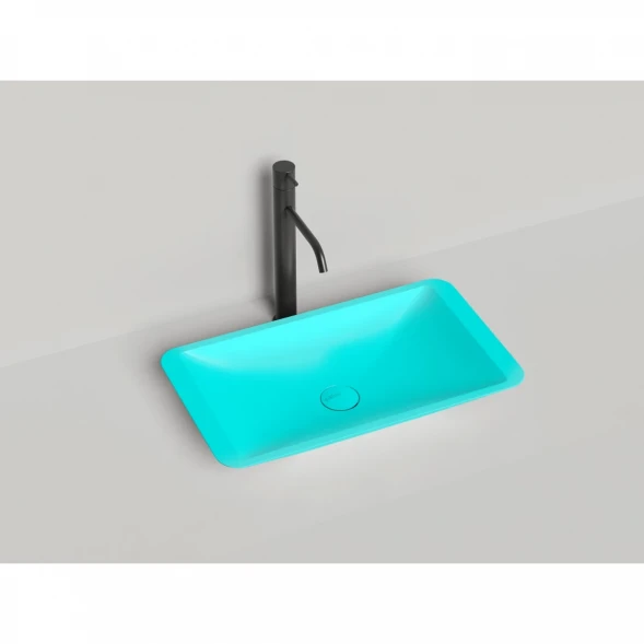 Раковина-чаша Salini S-Stone Callista 03 1101207SMF 57,5x35 см, накладная, покраска по RAL матовый полностью