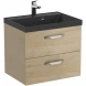 Тумба под раковину BelBagno Aurora AURORA-600-2C-SO-RNN 59,6 см, подвесная, Rovere Nebrasca Nature