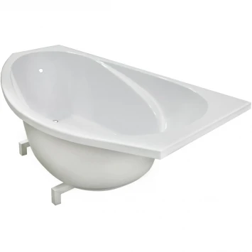 Ванна из литьевого мрамора Marmo Bagno Турин MB-TR170-95 170x95 см R, белый