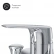 Смеситель для ванны AM.PM Joy F85E10000