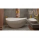 Ванна из литьевого мрамора Whitecross Ruby 0202.165075.100 165x75 см, отдельностоящая, белый глянец