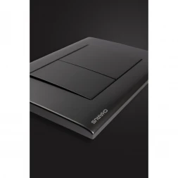 Кнопка смыва Charus Minimalista FP.310.GRP.01 для инсталляции, графит матовый