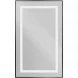 Зеркало BelBagno Kraft SPC-KRAFT-500-800-SENS-NERO 50x80 см, с LED-подсветкой, сенсорным выключателем, черный