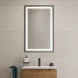 Зеркало BelBagno Kraft SPC-KRAFT-500-800-SENS-NERO 50x80 см, с LED-подсветкой, сенсорным выключателем, черный