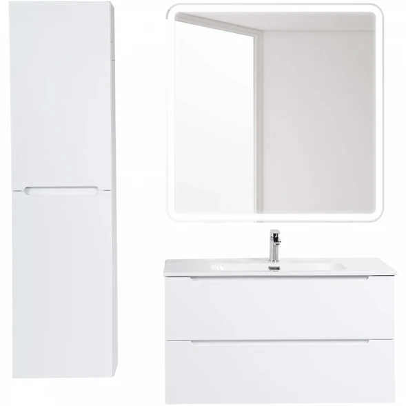 Тумба Bianco Opaco 89,6 см BelBagno Etna ETNA-900-2C-SO-BO-P
