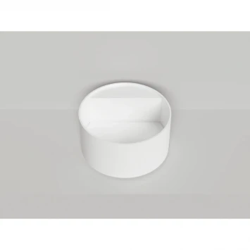 Раковина-чаша Salini S-Stone Armonia Round Top 02 130422TM 45x45 см, накладная, белый матовый
