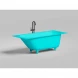 Ванна из литьевого мрамора Salini S-Sense Ornella Kit 102412MF 180x80 см, покраска по RAL матовый полностью