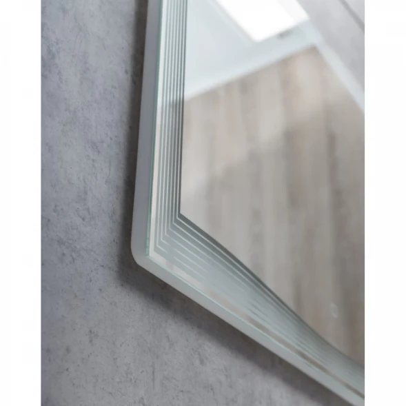 Зеркало 90x80 см BelBagno SPC-LNS-900-800-LED-TCH