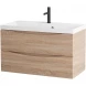 Тумба Rovere Bianco 89,6 см BelBagno Marino MARINO-900-2C-SO-WO-P