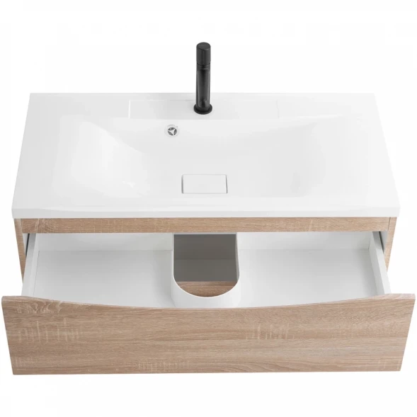 Тумба Rovere Bianco 89,6 см BelBagno Marino MARINO-900-2C-SO-WO-P