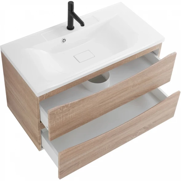 Тумба Rovere Bianco 89,6 см BelBagno Marino MARINO-900-2C-SO-WO-P