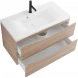 Тумба Rovere Bianco 89,6 см BelBagno Marino MARINO-900-2C-SO-WO-P