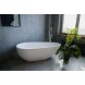 Ванна из литьевого мрамора Marmo Bagno Венеция MB-VN170-85 169,5x84 см, отдельностоящая, белый