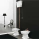 Чаша напольного/приставного унитаза  Artceram Hermitage HEV003 01 00