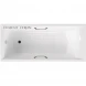 Ванна чугунная Vinsent Veron Devon VDV1807545H/VH0012BR-AS 180x75 см, с ручками, антискользящим покрытием, белый