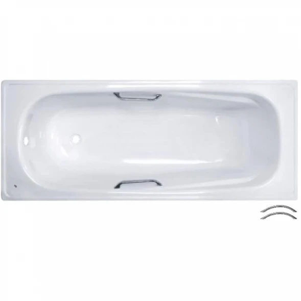 Ванна стальная BLB Universal HG B70H handles 170x70 см, с отверстиями под ручки, белый
