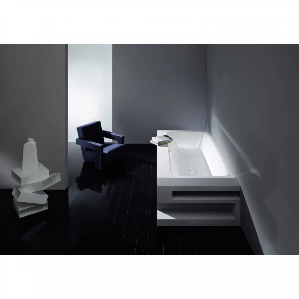 Ванна стальная Kaldewei Asymmetric Duo 740 274030003001 170x80 см, с антискользящим и водоотталкивающим покрытием, альпийский белый