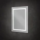 Зеркало BelBagno Kraft SPC-KRAFT-500-800-SENS-AL 50x80 см, с LED-подсветкой, сенсорным выключателем, алюминий
