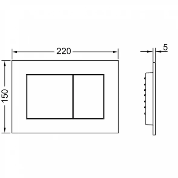 Комплект подвесной унитаз BelBagno Tre BB8001CHR/SC + система инсталляции Tece 9400412