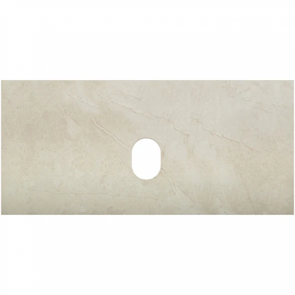 Столешница 100 см Marmo Crema Opaco Belbagno KEP-100-MCO-W0