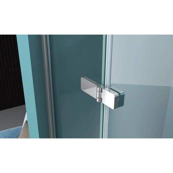Душевая дверь 90 см BelBagno Kraft KRAFT-B-12-60/30-C-Cr-L прозрачное