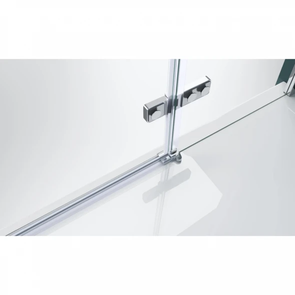 Душевая дверь 90 см BelBagno Kraft KRAFT-B-12-60/30-C-Cr-L прозрачное