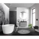 Тумба Cemento Verona Grigio 79,6 см BelBagno Albano ALBANO-800-2C-SO-CVG
