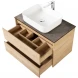 Тумба Rovere Nebrasca Nature 80 см BelBagno Kraft KRAFT-800-2C-SO-RNN